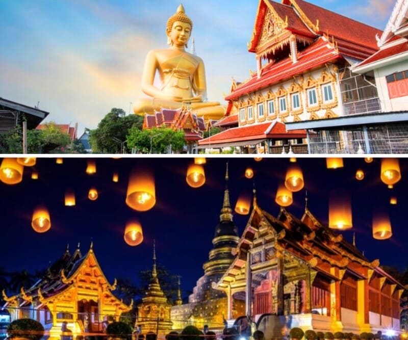 Thái Lan nổi tiếng với các lễ hội sôi động